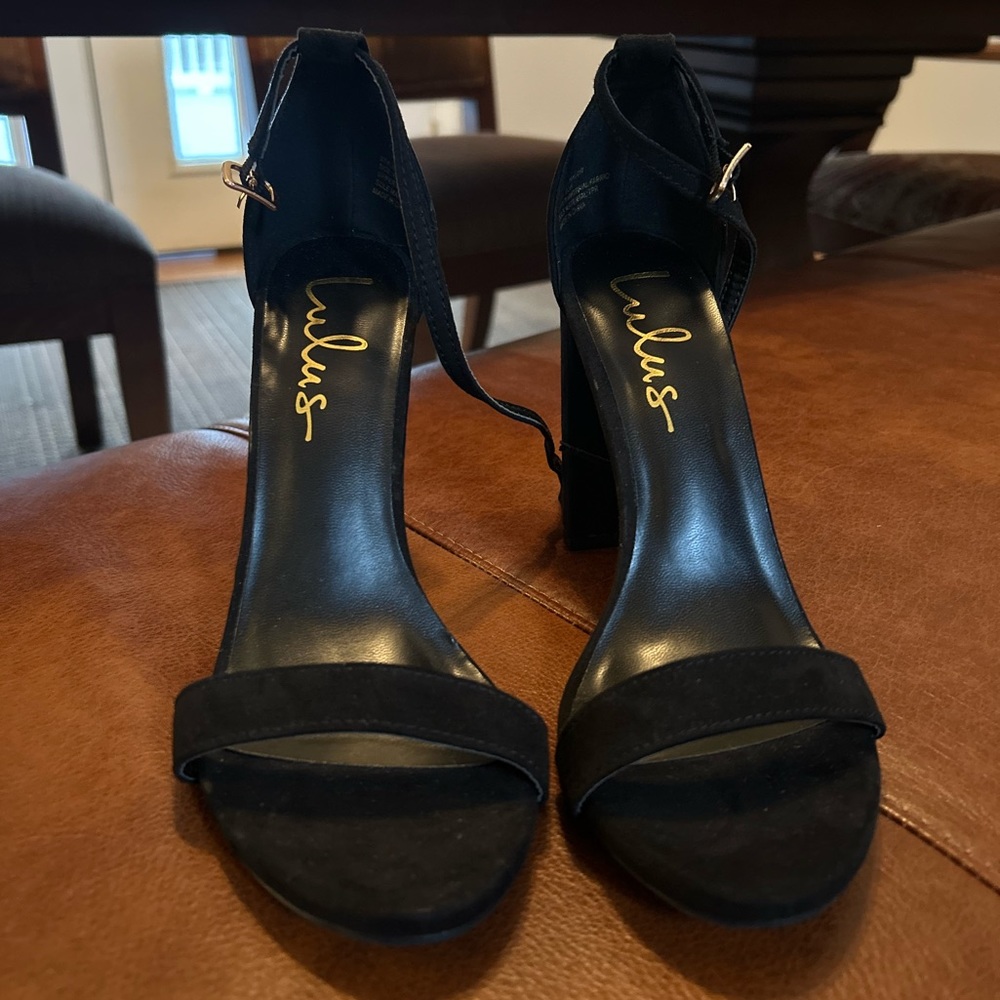 Heels. Size 6.5. Lulus